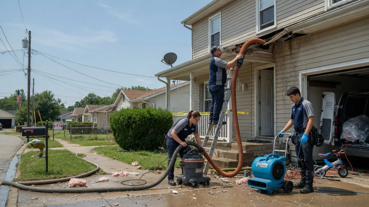 Water Damage Restoration in Long Bottom, OH near me